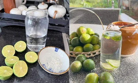 Uống nước chanh muối theo cách này giúp nhuận tràng, thải độc, giúp giảm cân nhanh