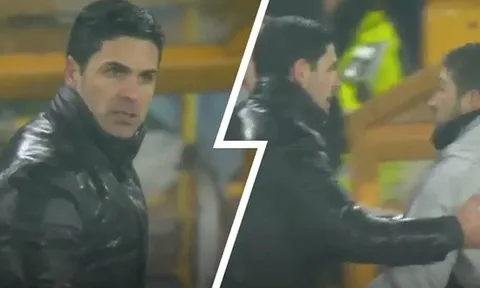 Hòa Wolves phút cuối, Arteta phải ghìm cương trợ lý