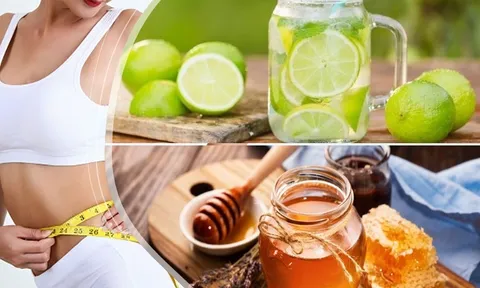 Cách uống nước chanh giảm cân trong dịp Tết