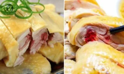 Gà luộc bị đỏ xương không phải do chưa chín: Sự thật khiến nhiều người bất ngờ