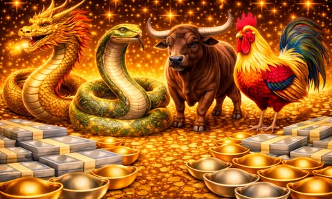 3 con giáp Ra Cửa Tiền ùa về, khai xuân Lộc đua nhau đến