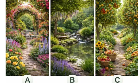 Quiz: Chọn 1 khu vườn bạn thích nhất sẽ tiết lộ mức độ thu hút tài lộc trong thời gian tới