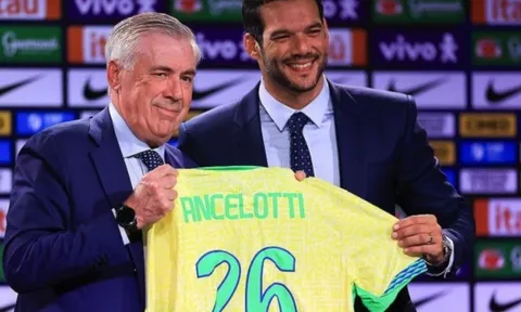 Ancelotti muốn gia hạn hợp đồng thêm 4 năm với tuyển Brazil