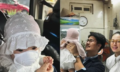 Ngô Thanh Vân lần đầu công khai ảnh cận mặt của con gái