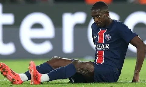 Ousmane Dembele chính thức vắng mặt ở trận PSG gặp Metz