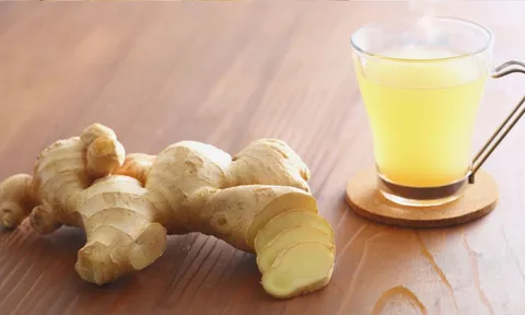 Cách uống nước gừng giảm mỡ thừa, giảm cân sau Tết
