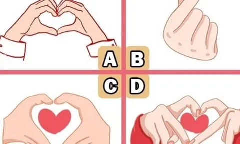 Trắc nghiệm tính cách: Cách bạn thả tim khi chụp hình tiết lộ chỉ số may mắn đầu năm 2026