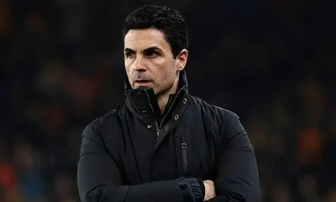 Arteta phản hồi khi Man City áp sát ngôi đầu của Arsenal