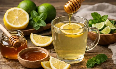 Cách pha nước chanh mật ong thanh lọc cơ thể không xót ruột, hỗ trợ tiêu mỡ giảm cân sau Tết