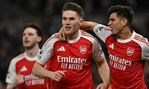 Chấm điểm Arsenal: Eze xuất sắc; Gyokeres bùng nổ