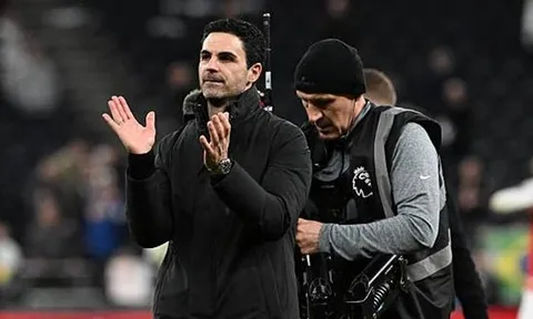 Arsenal hơn Man City 5 điểm nhưng Arteta vẫn thận trọng