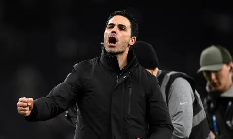 Hủy diệt Tottenham 4-1, Arteta tự hào về bản lĩnh của Arsenal