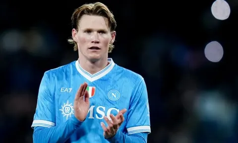 Man Utd hưởng lợi lớn nếu Napoli bán McTominay