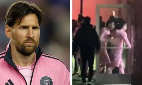 MLS minh oan cho Messi vụ xông vào phòng trọng tài