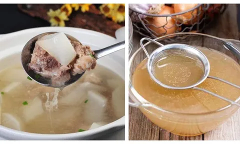 Thả thứ này vào hầm canh xương: Nước trong veo không cặn đục, ngọt lịm