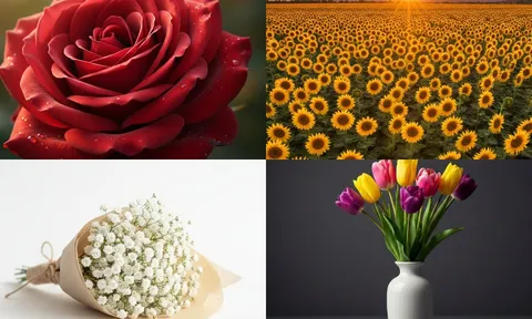 Trắc nghiệm tâm lý: Chọn 1 bông hoa bạn thích nhất để lộ gu chọn người yêu tinh tế đến mức nào?
