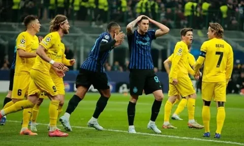 Từ á quân Cúp C1, Inter Milan rơi thẳng xuống vực sâu