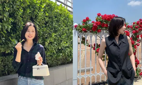 Phong cách tối giản chuẩn mực của Lee Bo Young ở tuổi U50