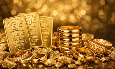 Bảng giá vàng 9999 24K 18K SJC DOJI PNJ hôm nay 27/2/2026