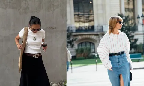 3 công thức phối áo và chân váy giúp phong cách luôn hài hòa và nổi bật