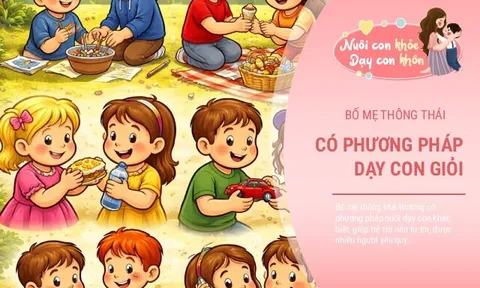 Đứa trẻ đi đến đâu cũng được yêu mến thường lớn lên trong gia đình có 3 cách nuôi dạy này