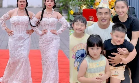 Từng mâu thuẫn đến mức ra ở riêng và không nói chuyện, nay vợ Lê Dương Bảo Lâm và mẹ chồng thân thiết như song sinh