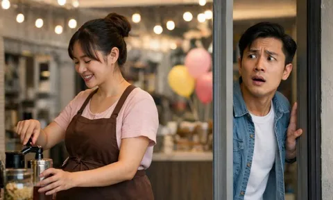 Mang bầu xin chồng 200 triệu mở quán trà sữa, ngày khai trương mặt anh tái xanh vì "vị khách không mời mà đến"