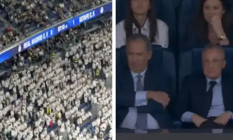 Thua sốc Getafe, fan Real Madrid đòi Chủ tịch Perez từ chức