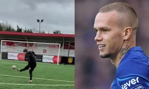 Mudryk lộ diện tập luyện ở Uxbridge FC giữa nghi án doping