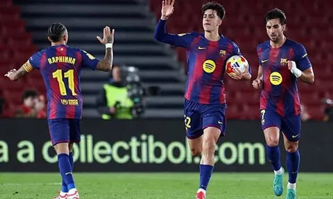 Thắng đậm trận lượt về, Barca vẫn ngậm ngùi rời Cúp nhà Vua