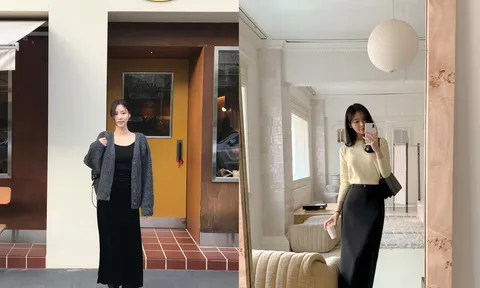 4 cách phối chân váy suông giúp diện mạo thanh lịch, trẻ trung và dễ ứng dụng