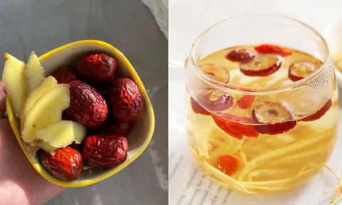 Mỗi ngày uống 1 ly trà gừng táo đỏ, cơ thể có 4 thay đổi bất ngờ