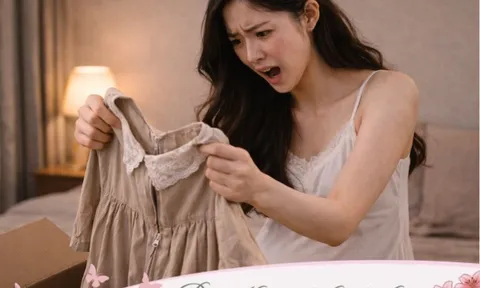 Phát hiện chiếc váy bầu chồng tặng 8/3 đã qua sử dụng còn có mùi lạ, thấy tôi tức điên anh vội thú nhận sự thật