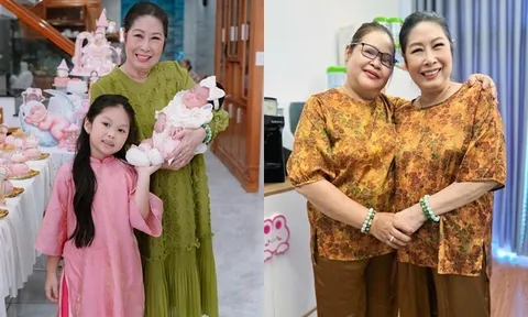 Nữ NSƯT ngoài 70 tuổi khoe 2 "bản sao", tiết lộ khoảnh khắc thân thiết như chị em với thông gia