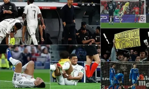 Cơn bão hoàn hảo đang nhấn chìm Real Madrid