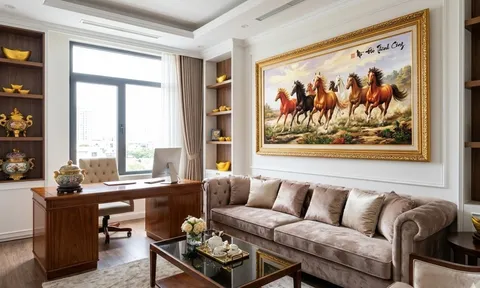 Bí mật phong thủy ít người biết: Vì sao trong tranh Mã đáo thành công luôn có “ngựa quay đầu”?