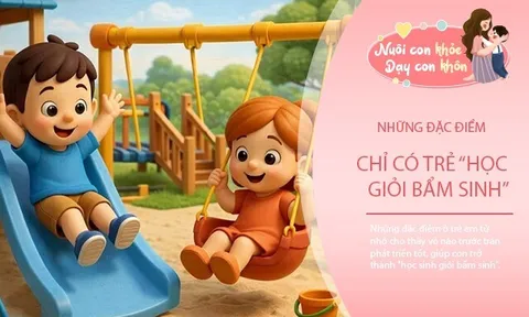 5 đặc điểm ở trẻ được khoa học chứng minh là “học sinh giỏi bẩm sinh”
