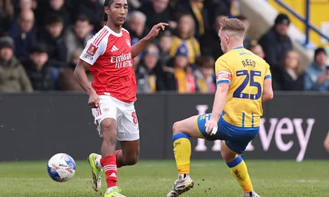 Arsenal hạ Mansfield, lập kỷ lục chưa từng có tại Anh