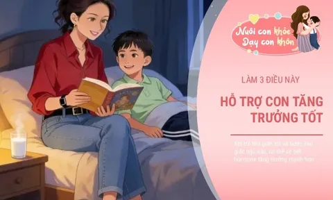 Mùa xuân là “thời điểm vàng” để trẻ bứt phá, làm 3 việc trước giờ ngủ để con cao nhanh và thông minh hơn
