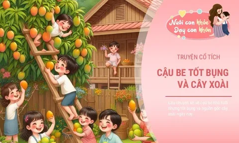 Truyện cổ tích: Cậu bé tốt bụng và sự tích cây xoài