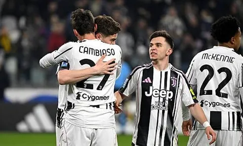 Juventus thắng đậm Pisa để áp sát nhóm dự Champions League