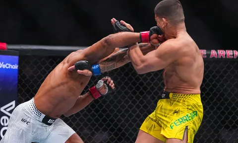 "Món nợ" sòng phẳng: Gregory Rodrigues knockout Brunno Ferreira chỉ bằng một cú đấm tại UFC 326