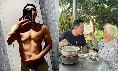 Nam diễn viên Việt 53 tuổi vẫn độc thân, cơ bắp cuồn cuộn: Mẹ gần 90 hứa để lại hết tài sản cho "trai út"