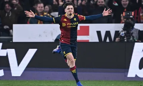 Vitinha lên tiếng phút 80, Genoa hạ gục Roma
