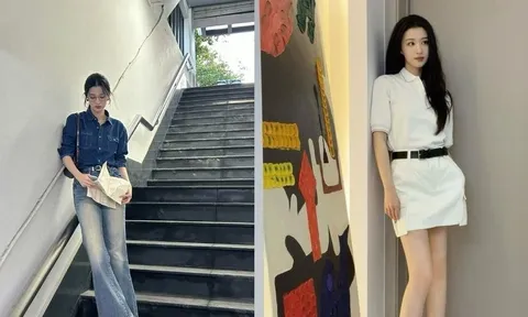 Phong cách thời trang thanh lịch của Vương Sở Nhiên khiến nhiều người mê mẩn