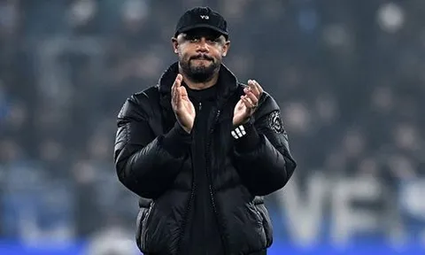 Kompany hài lòng khi Bayern Munich hủy diệt Atalanta