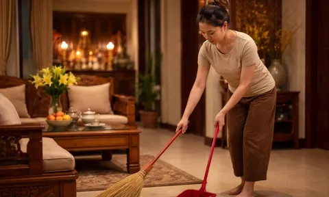 Vì sao người xưa kiêng quét nhà vào buổi tối? 4 lý do khiến nhiều gia đình vẫn giữ thói quen này