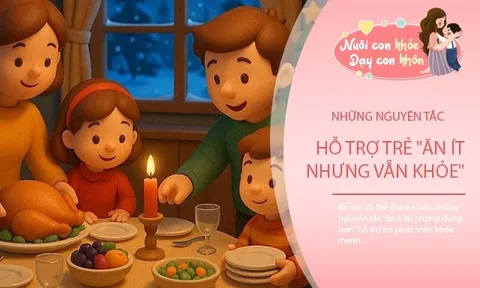Ăn ít lại nhưng đúng hơn: Cách phục hồi tiêu hóa cho trẻ sau Tết