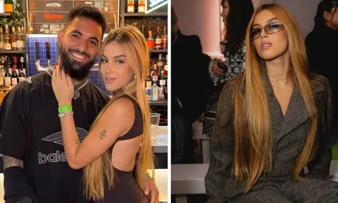 Chia tay Alisha Lehmann, Douglas Luiz yêu ái nữ nhà Edu