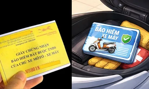  Vì sao nên để Bảo hiểm Xe Máy (BHXM) trong cốp xe? Người đi xe máy nên chú ý